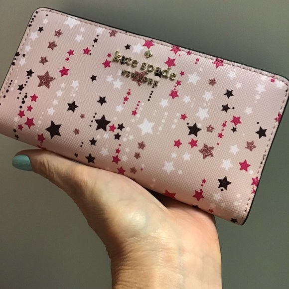 kate spade Handbags - Kate spade glitter twinkle stars wallet